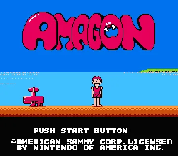 Amagon (USA) screen shot title